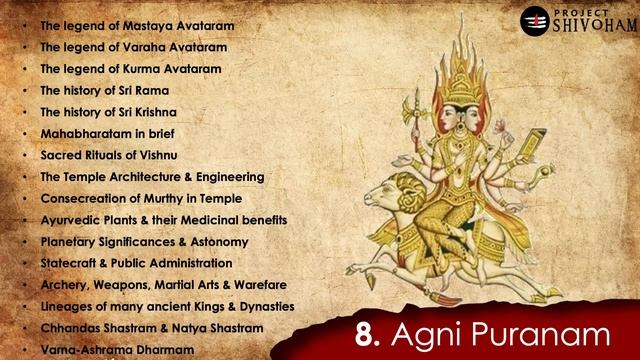 A brief history of 18 PURANAS