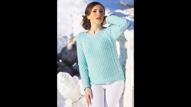 Джемпера, Пуловеры Спицами - 2019 / Sweaters Pullovers