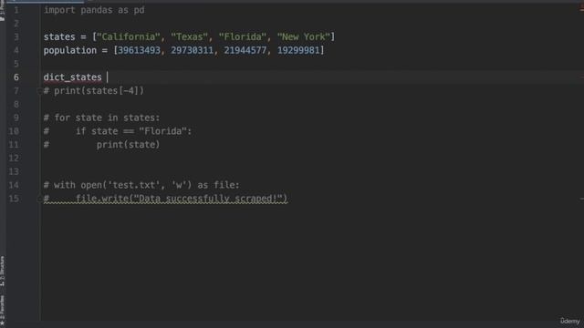 1. Introduction 4. Python Basics for Web Scraping