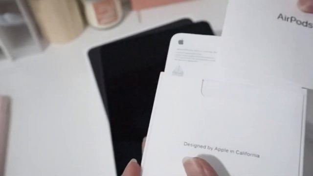 Purple iPad Air 5 Unboxing Aesthetic : pencil : Free Airpods from Apple Education Store Philippines