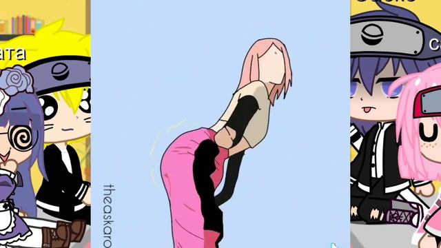 🍥🍜Реакция : 🍯Наруто, Хинаты, Саске и Сакура🍯, на тт🍜🍥