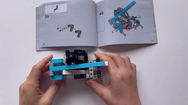 Building Lego Technic 2in1 Set 42133 Telehandler | ASMR