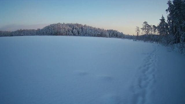 Проверяем самоловки, ловим окуней и щуку