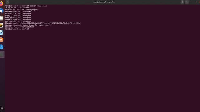 Creación de contenedor Nginx con Docker