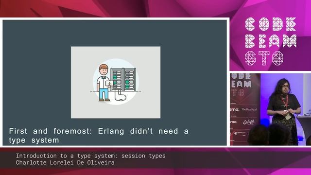 Charlotte Lorelei de Oliveira - Introduction to a type system: session types | Code BEAM STO 19