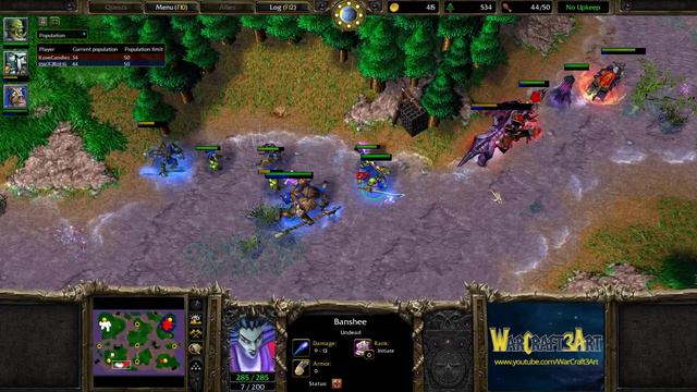 Happy(UD) vs Fly(ORC) - WarCraft 3 Frozen Throne - RN4014