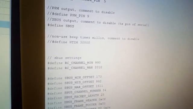 ARDURemote: qczek 2.1 and SBUS update