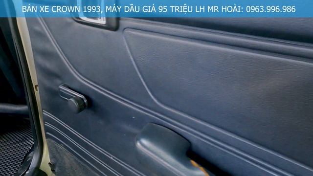 BÁN XE TOYOTA CROWN 1993 MÁY DẦU GIÁ RẺ