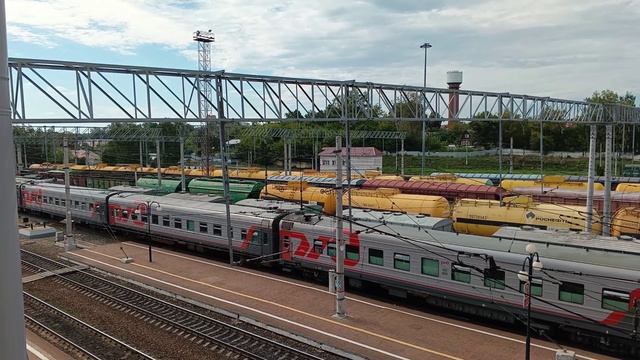 Отправление поезда №119 Санкт - Петербург - Белгород