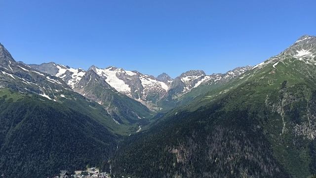 Домбай июль 2024