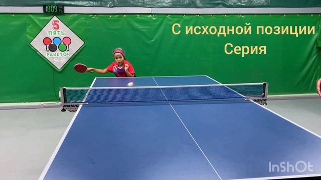 Накат справа. упр 1-2 Способы тренировки.