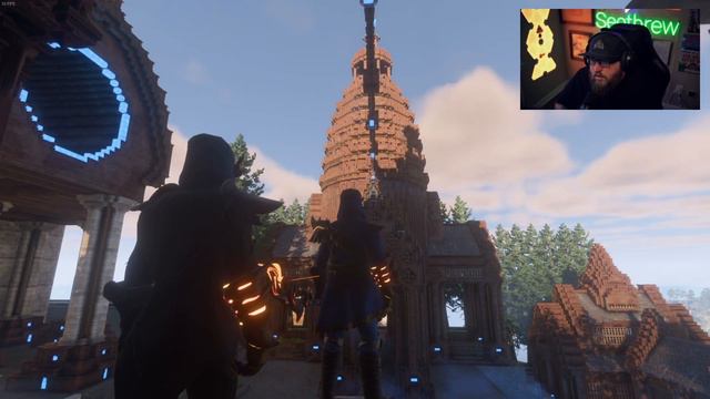 Enshrouded Base Tour : Unicornlovers Temple of knowledge!!!