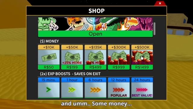 Noob PAY TO WINS to Pro in BLOX FRUITS.. (a Roblox Story)
