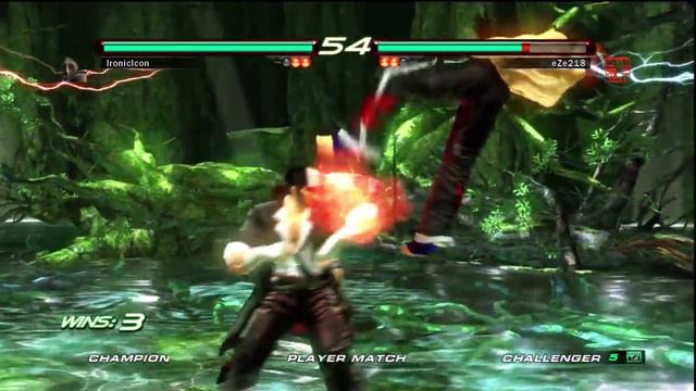 Tekken 6 Miguel vs Hwoarang Matches #2 1/28