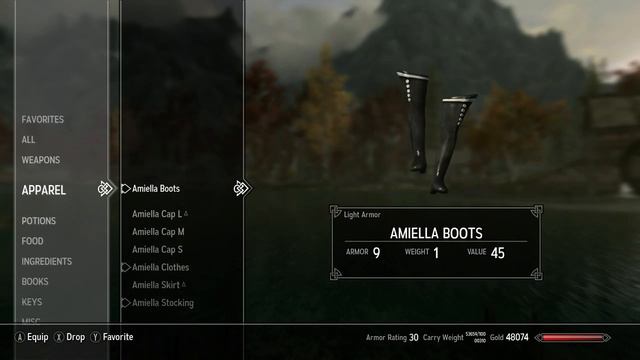 Skyrim SE - Mod - Amiella Outfit[XB1]