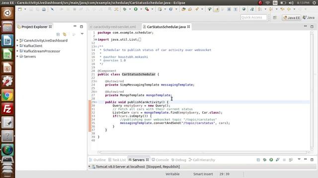 Spark Kafka Integration (Live Dashboard Application )( 5O lac events in 4min) : PART 4