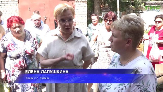 Елена Лапушкина встретилась с жителями, которые ранее оставляли обращения в социальных сетях
