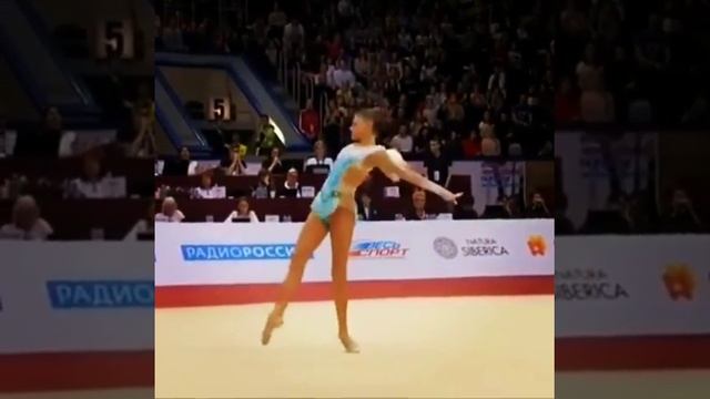 Выступление российской спортсменки под песню Димаша