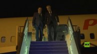 رئيس مجلس الدوما الروسي فياتشيسلاف فولودين يصل إلى السعودية