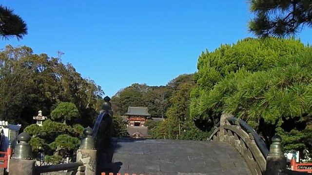 Храм Цуругаока Хачимангу в Камакуре 1