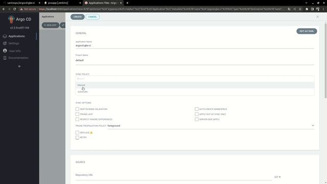 ArgoCD com Kaniko Project, Helm, Jenkins, GitHub, Kustomizer e GKE