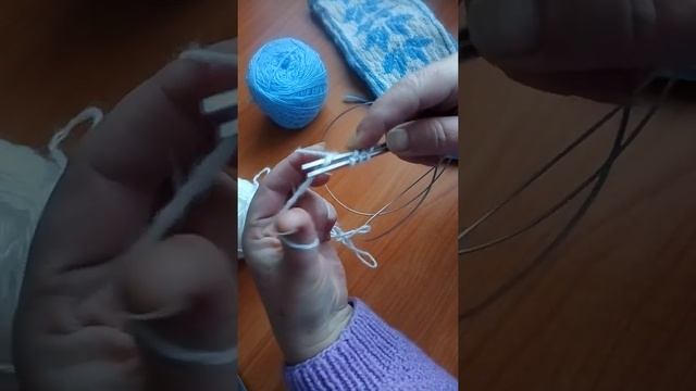 Набор Джуди для вязания носков от мыска.