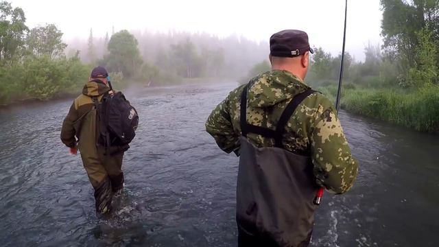 ПОХОД ПО РЕКЕ В ПОГОНЕ ЗА ХАРИУСОМ 2часть