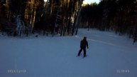 Тест экшн-камеры ExtremeCam. Буковель 2013 г. Катаемся с сыном.