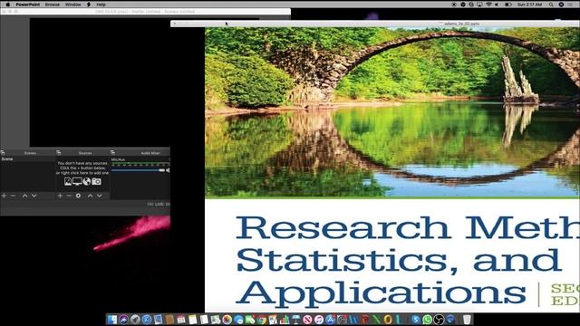Como Adcionar o Power Point no OBS usando MAC
