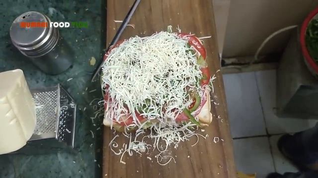 SAMOSA CHEESE SANDWICH GRILLED ｜ Mumbai Street Food