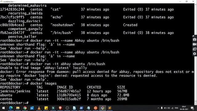 2. Docker command Practice | important command used in DevOps Realtime | practive