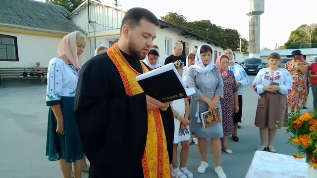 Молебен за успішний збір урожаю 26.08.2022