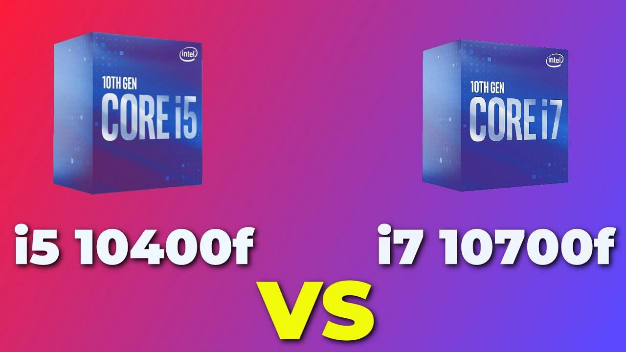 i5 10400 vs i7 10700 c rtx 3060 (12gb) в 4-ех играх