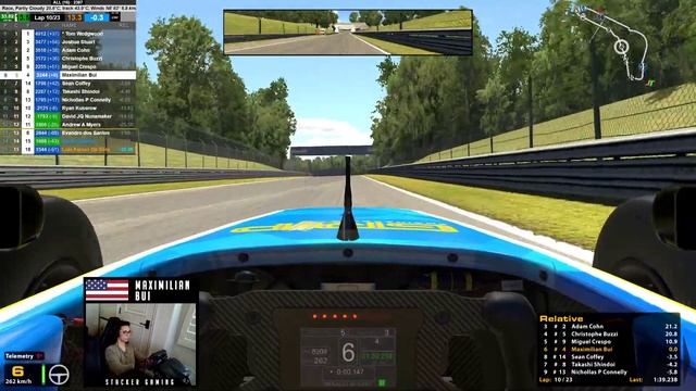 iRacing: One small, critical mistake cost me a good finish (Formula Renault 3.5 @ Monza - Race 2)