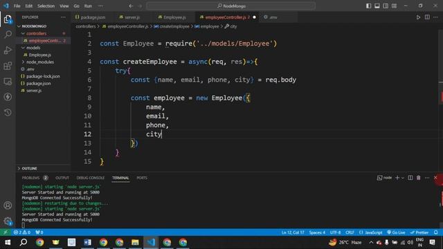 Restful CRUD API with Node Express JS(Telugu) | CRUD