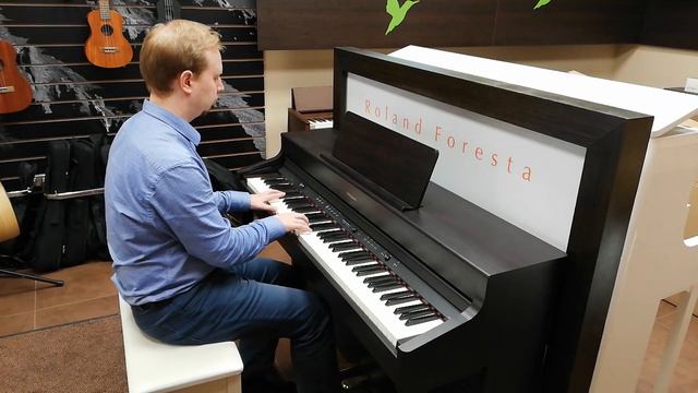 Цифровое пианино Roland HP702 - Юрий Иванов - Глинки.Ру PLAYZONE