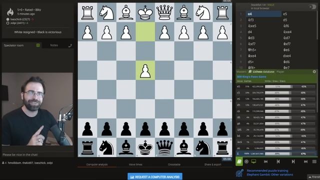 This Opening Requires Nerves of Steel