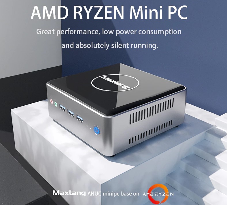 Мини ПК, MTN-FP50, AMD Ryzen 1305G, 3020E,  DDR4, Wi-Fi, 4K, SATA, SSD. ?