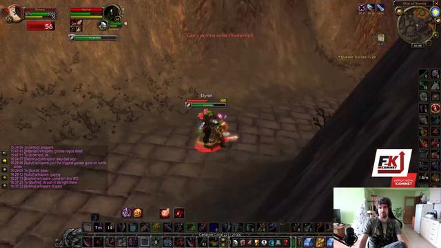 pshero duel vs T3 rogue Elyriel  #2 r14 rog world pvp in Burning steppes wow classic