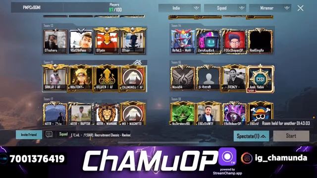 BGMI On IPhone 11 Live Stream | BGIS Grind | ChamundaOP