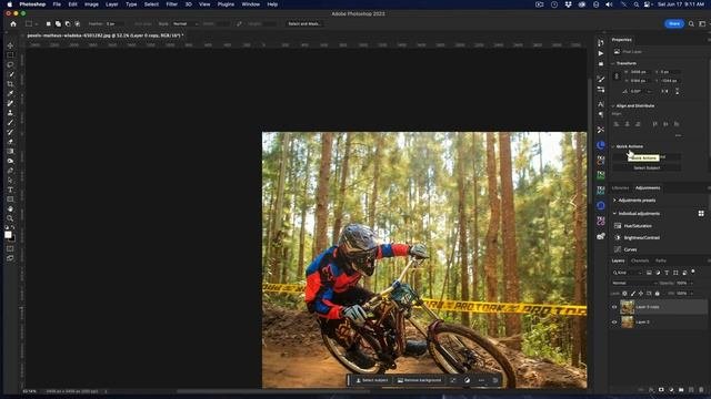 How to Add Interest with Photoshop's Path Motion Blur