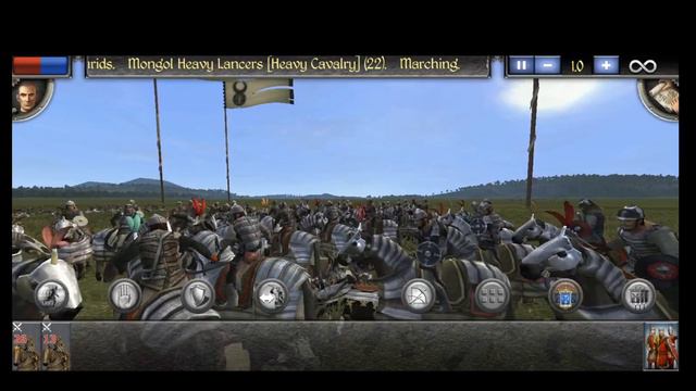 | The Mongols VS The Timurids Heavy Cavalry Battle | Total War Medieval II Android and IOS gameplay