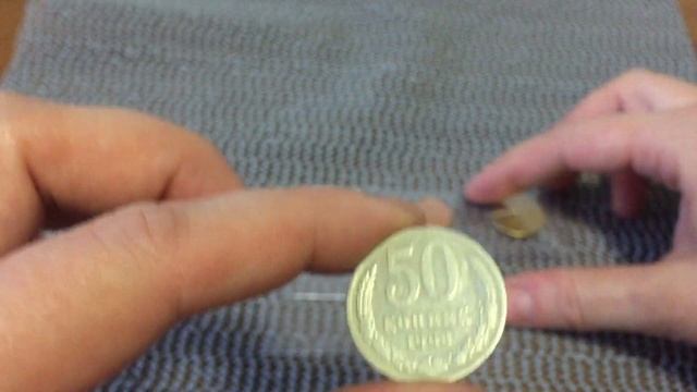 Распаковка заказ монеты в коллекцию