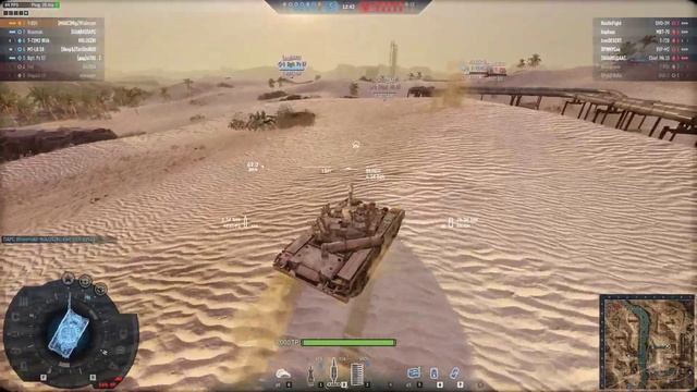 Armored Warfare | PVP | T-80U Gas Turbine Tank | new 3D Refresh Model | Map Pipelines Desert Factor