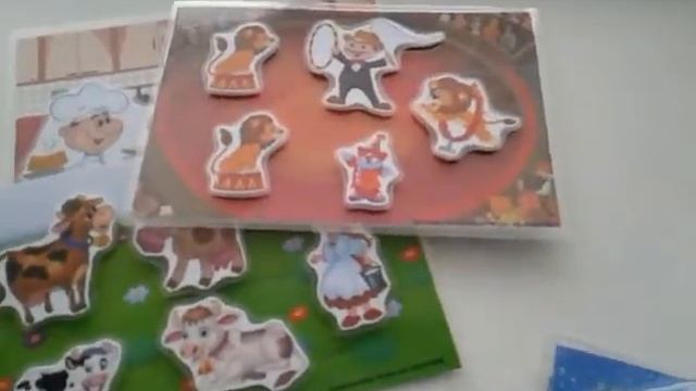 Развивающие игры на липучках