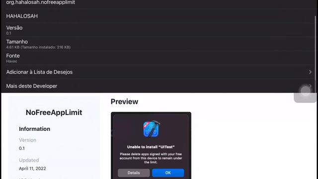 NoFreeAppLimit - De Volta ao Ilimitado Gratuito