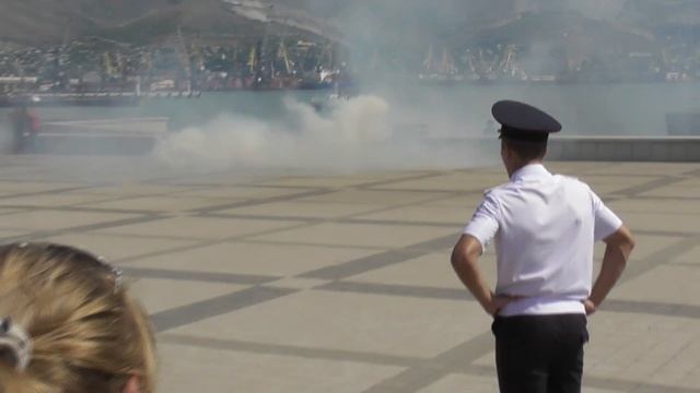 Высадка морского десанта. День ВМФ в Новороссийске 2019