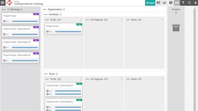 How To Link Cards to Track Dependencies & Relationships