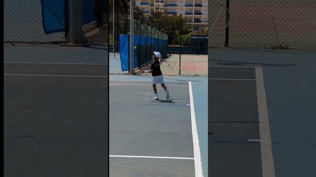 Детский теннис.