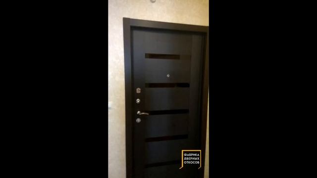Отзыв 9. Установка дверных откосов из МДФ с телескопическим наличником